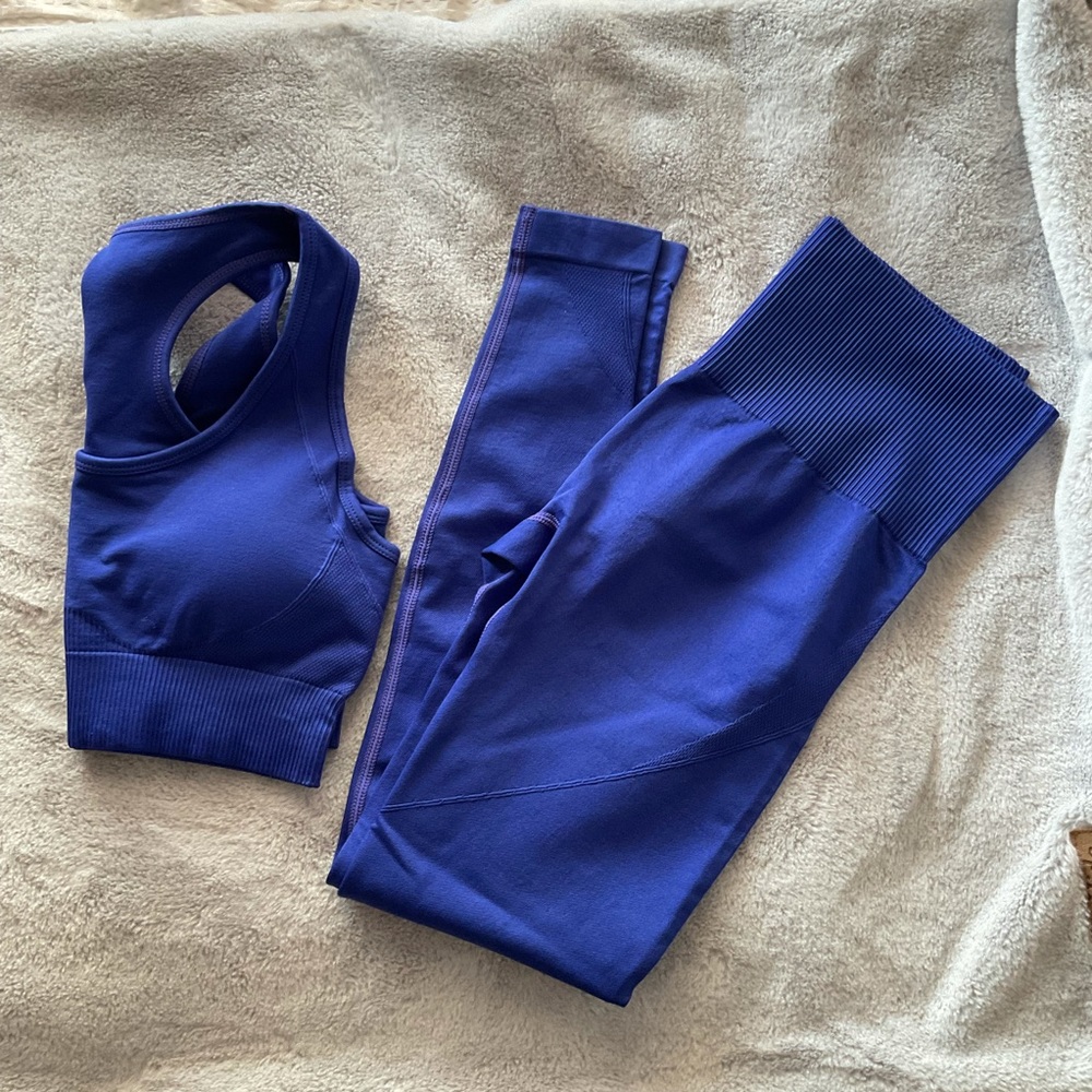 Navy Blue Athletic Set